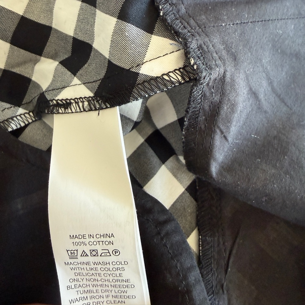 Kate Spade Gingham Fiorella Mini Dress - Picture 11 of 11